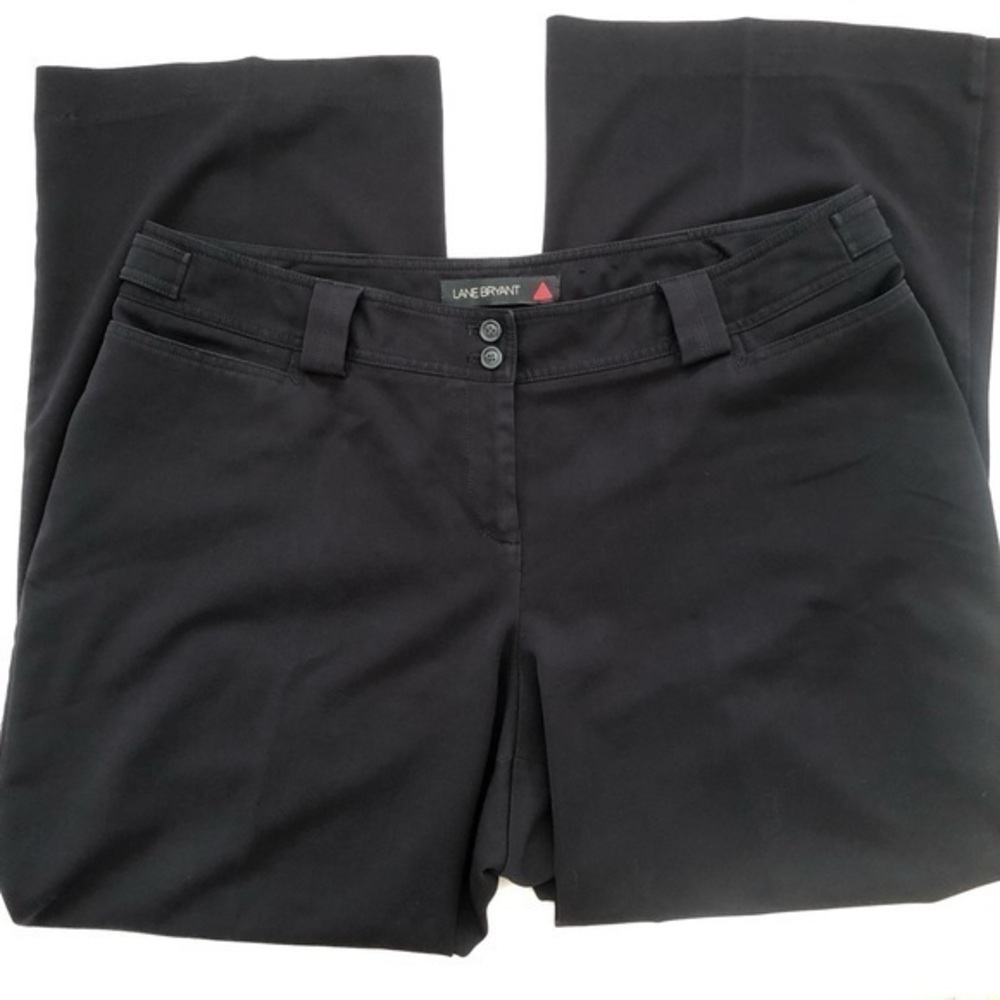 Lane Bryant  Classic Black Career Trousers